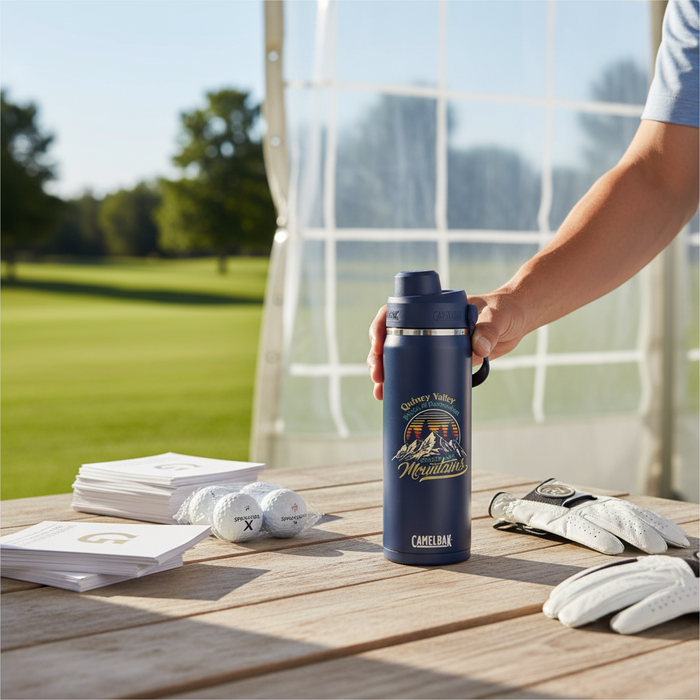 Custom Logo 20 oz Vacuum Insulated Water Bottle with Handle
