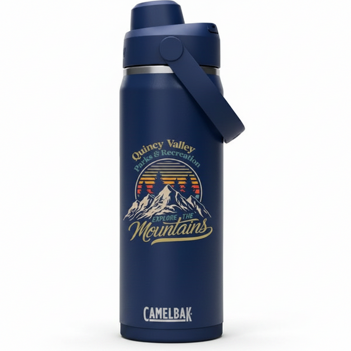 Custom Logo 20 oz Vacuum Insulated Water Bottle with Handle
