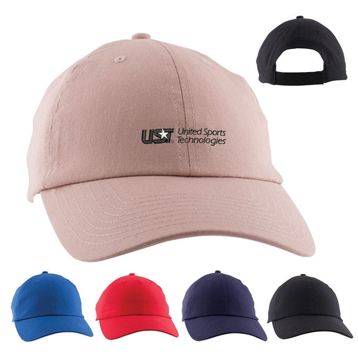 Budget Unstructured Baseball Golf Cap Embroidered with your Logo