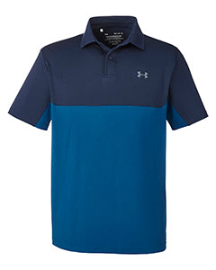Custom Logo  Embroidered Under Armour Men's Performance 2.0 Colorblock Polo