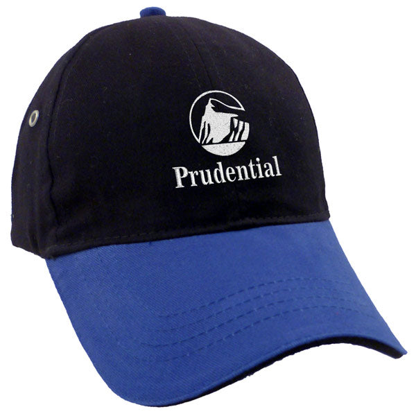 Two Tone Cotton Twill Sandwich Cap Embroidered with Your Logo