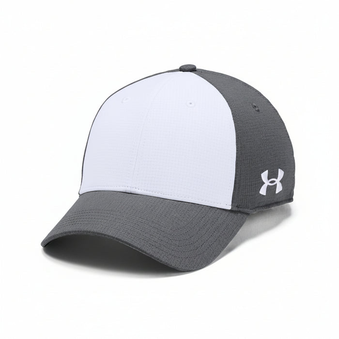 Custom Logo Embroidered UA Men's ArmourVent Colorblock Cap-Tournamentshowroom.com