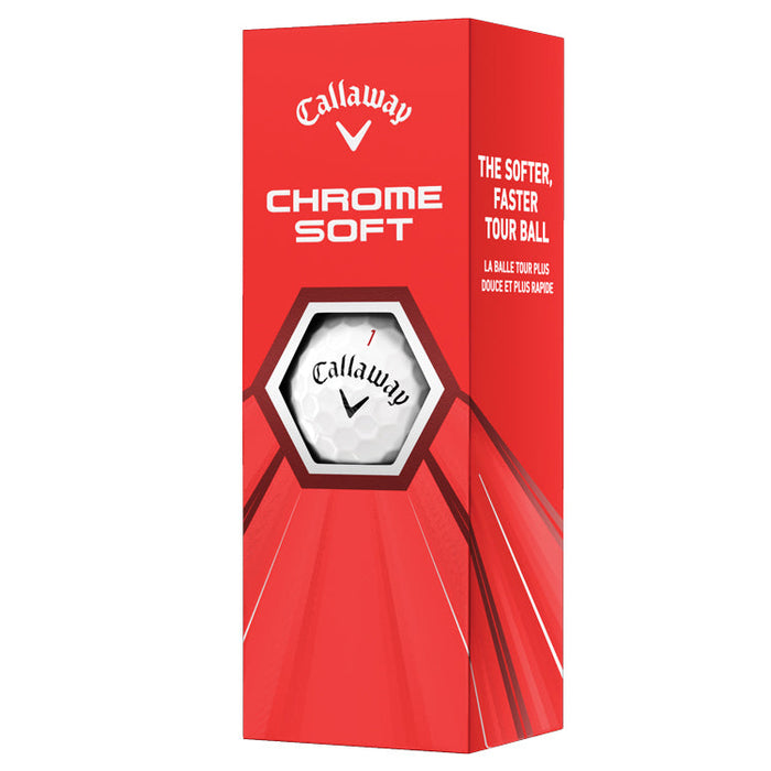 Custom Logo Callaway Chrome Soft Golf Ball