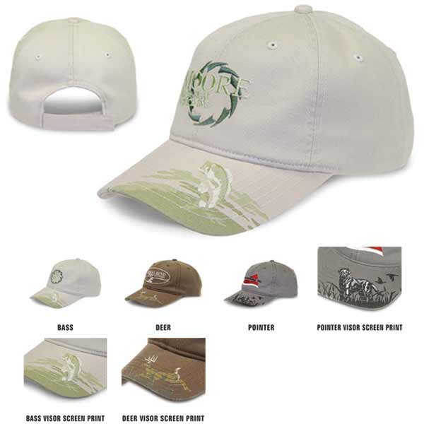 Custom Camouflage Series Outdoor Scenes Golf Cap Embroidered with Your Logo