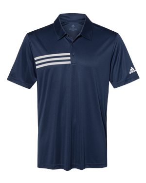 Custom Logo Embroidered Men's Adidas 3-Stripes Chest Sport Shirt