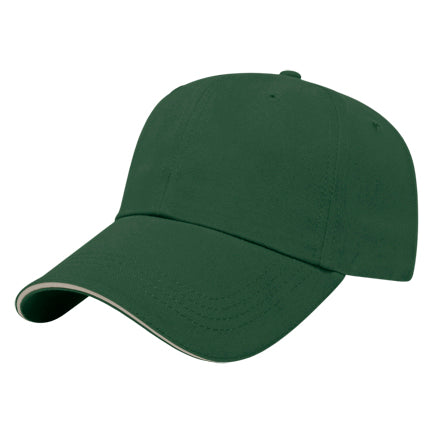 Sandwich Visor Unstructured Golf Cap Embroidered with Your Logo