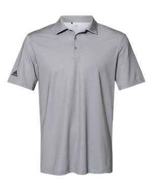 Custom Logo Embroidered Men's Diamond Dot Print Sport Shirt