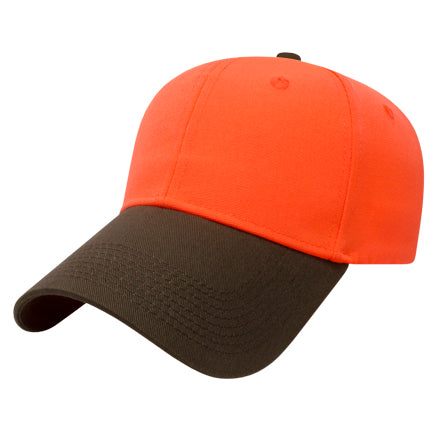 Custom Logo Blaze W Brown Visor Golf Cap