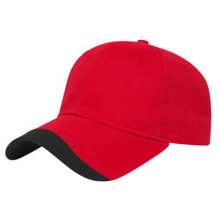 Structured Contrasting Wave Insert Golf Cap Embroidered with your Logo