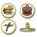 Golf Tour Brass Ball Markers 3/4"-Tournamentshowroom.com