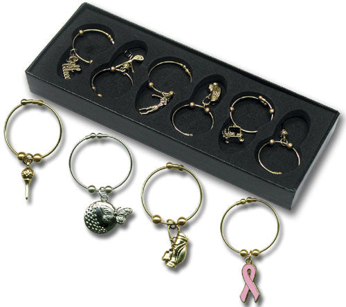 Budget Golf Wine Charms with your Logo