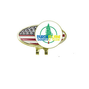 Full Color Customized Hat Clip with Ball Marker