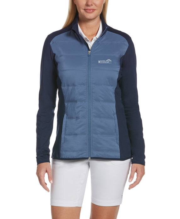 Custom Logo Embroidered Callaway Ladies' Ultrasonic Quilted Jacket