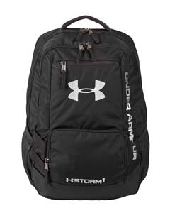 Custom Under Armour Team Hustle Backpack Embroidered with your logo