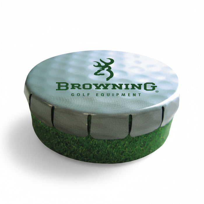 Custom Logo Round Golf Clicking Tin Breath Mints-Tournamentshowroom.com