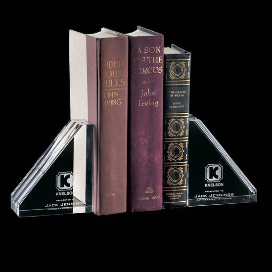 Customize Normandale Bookends with your Logo