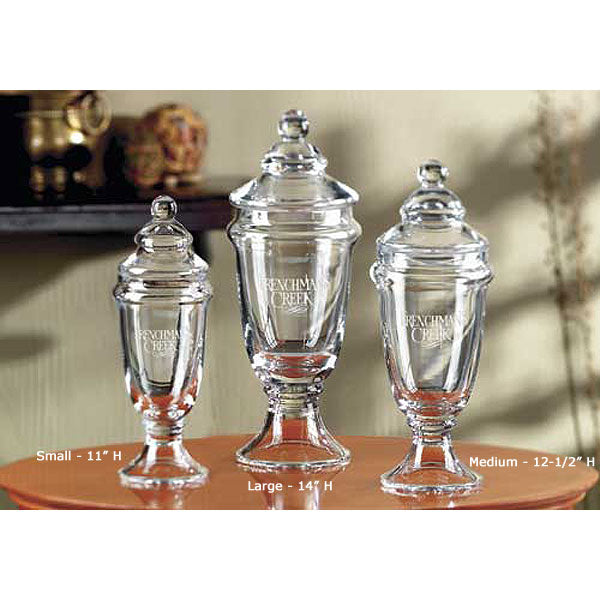 Grand Slam Crystal Charity Tournament Golf Trophies