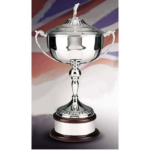 Prestigious Hand Chased Silver Golf Trophy