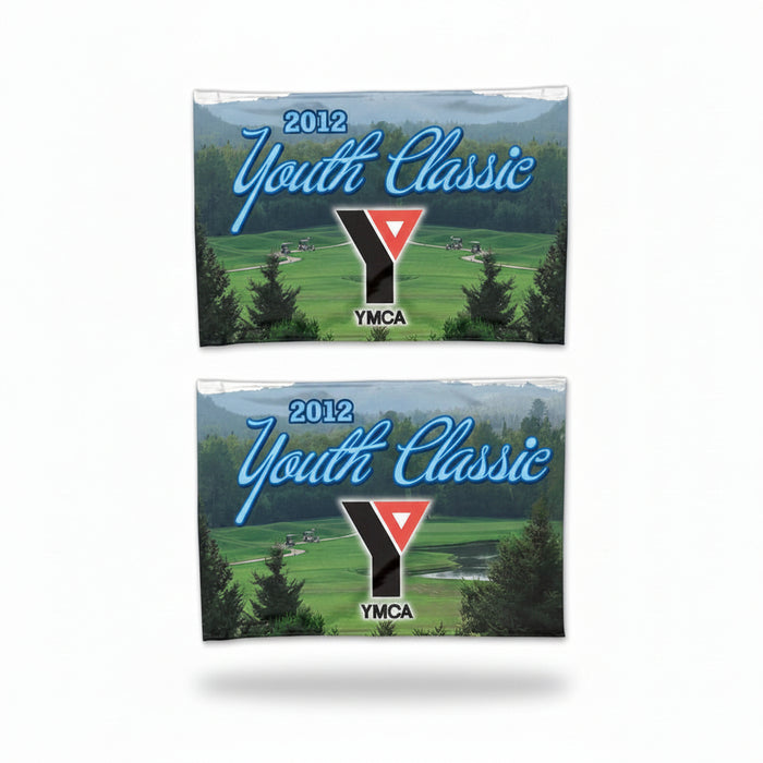 Economy Full Color Golf Pin Flags 1 side and two sided option-Tournamentshowroom.com