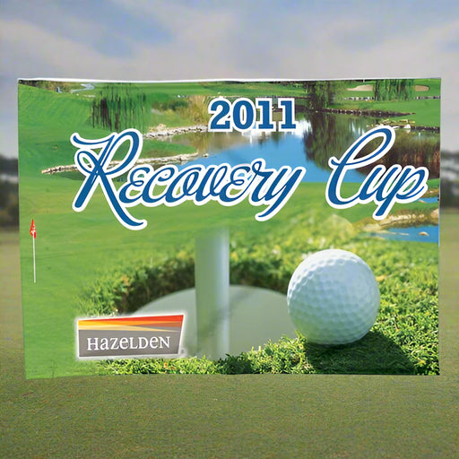 Economy Full Color Golf Pin Flags 1 side and two sided option-Tournamentshowroom.com