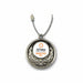 Golf Metal Bag Tag with Rope Border-Tournamentshowroom.com