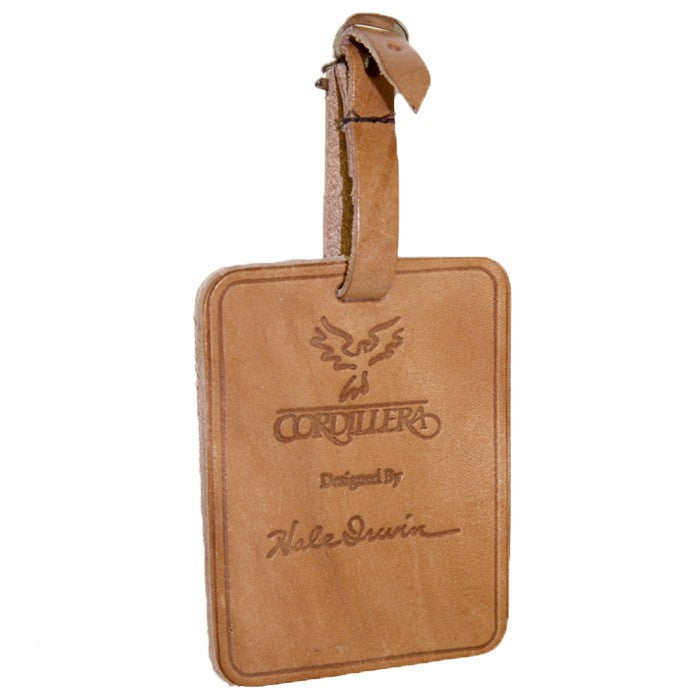 Cow-Hide Leather Custom Golf Bag Tags with your Logo..