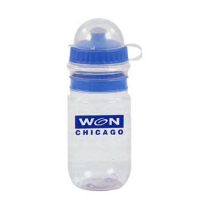 Golf Event Giveaway Clear Plastic 18oz. Sports Bottle