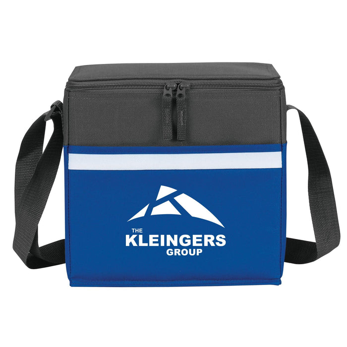 Custom Logo Two-Tone Accent 12-Pack Cooler