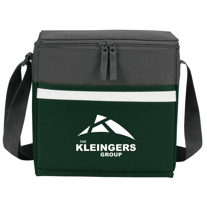 Custom Logo Two-Tone Accent 12-Pack Cooler