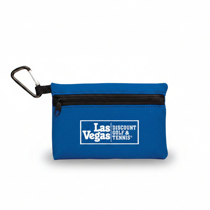 Golf Neoprene Ditty Bag with Carabiner-Tournamentshowroom.com