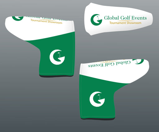 Two Tone Velcro Closure Golf Putter Cover-Tournamentshowroom.com