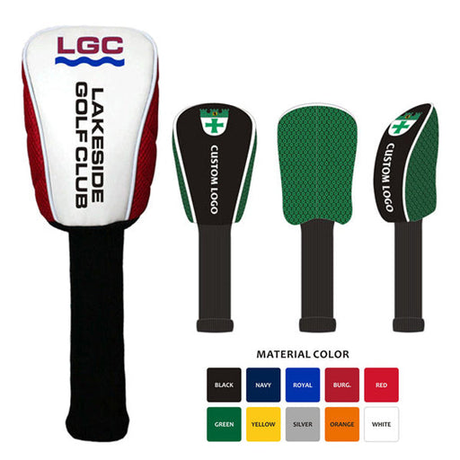 Custom Logo Golf Driver Head Cover-Tournamentshowroom.com