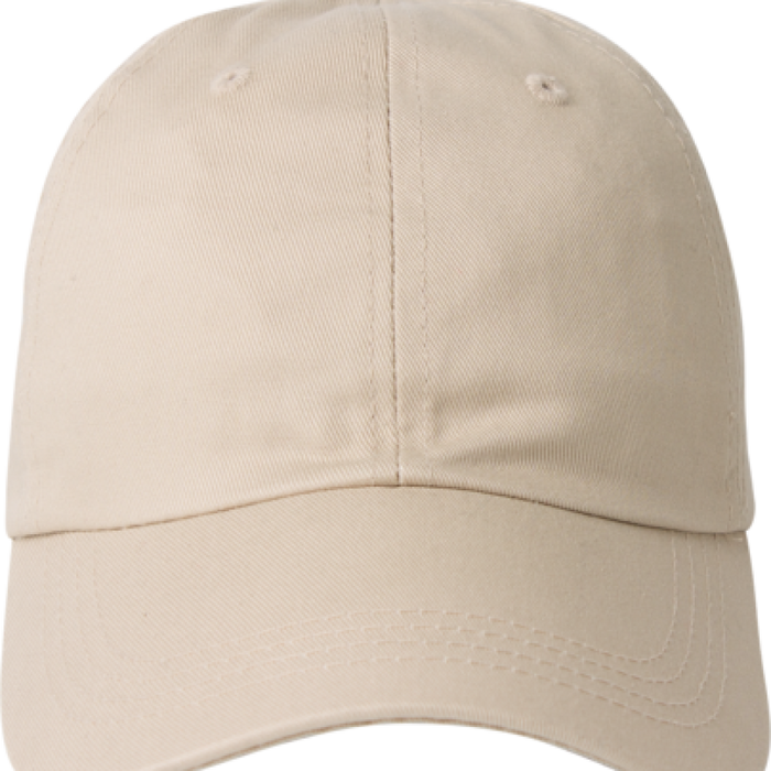 Ahead Chino Solid Velcro Golf Cap Embroidered with Your Logo