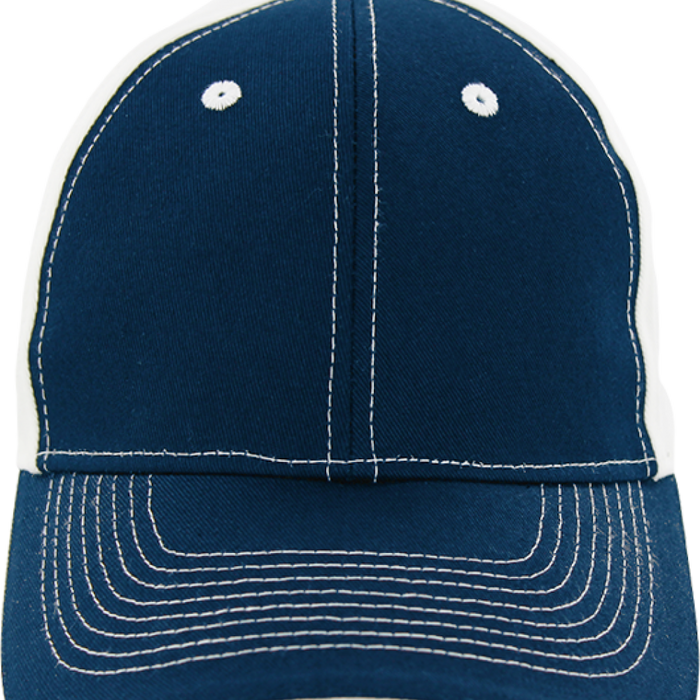 Ahead Chino Contrast Stitch Golf Cap Embroidered with Your Logo