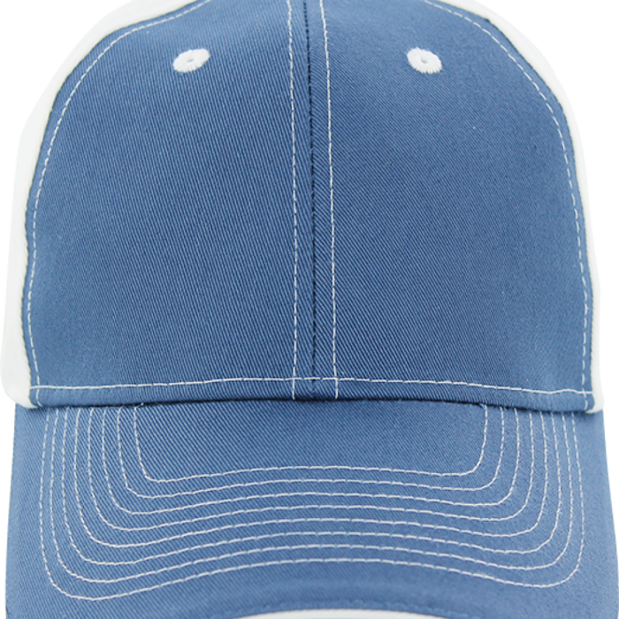 Ahead Chino Contrast Stitch Golf Cap Embroidered with Your Logo