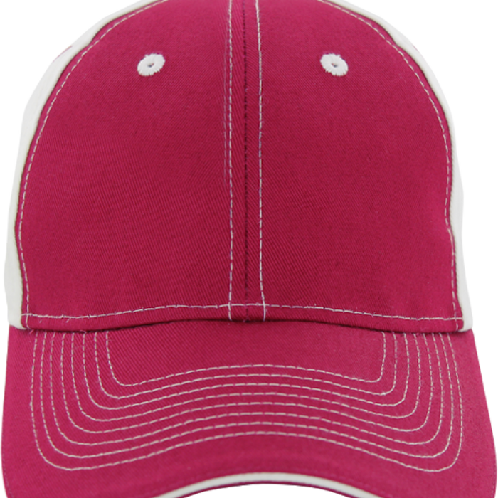 Ahead Chino Contrast Stitch Golf Cap Embroidered with Your Logo