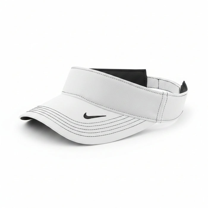 Custom Logo Golf Performance Dri-FIT Swoosh Visor Cap Nike-Tournamentshowroom.com
