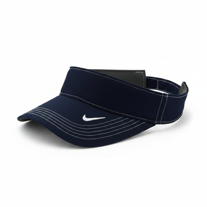 Custom Logo Golf Performance Dri-FIT Swoosh Visor Cap Nike-Tournamentshowroom.com