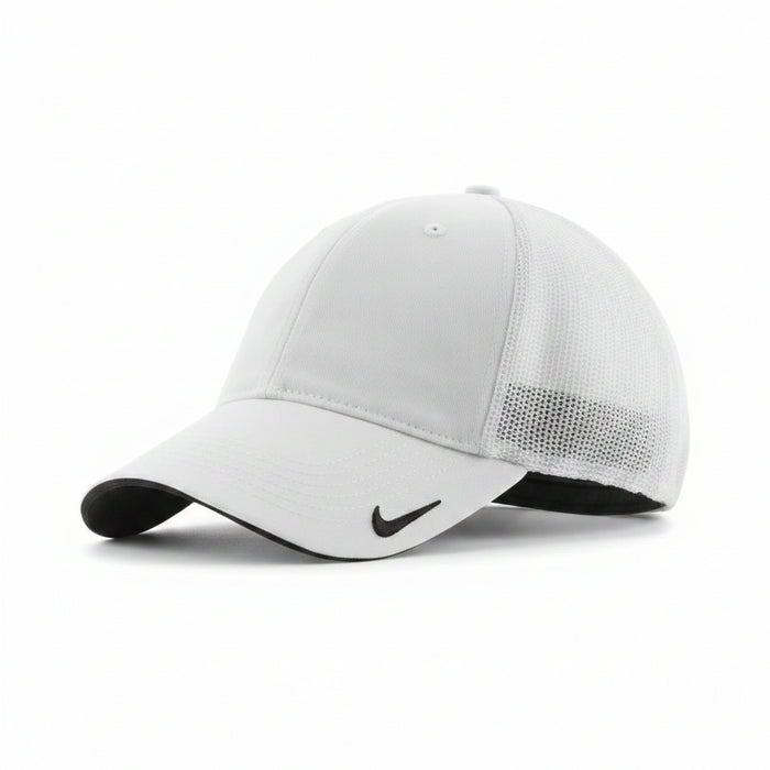 Custom Logo Golf Mid-Profile Mesh Back Cap Nike-Tournamentshowroom.com