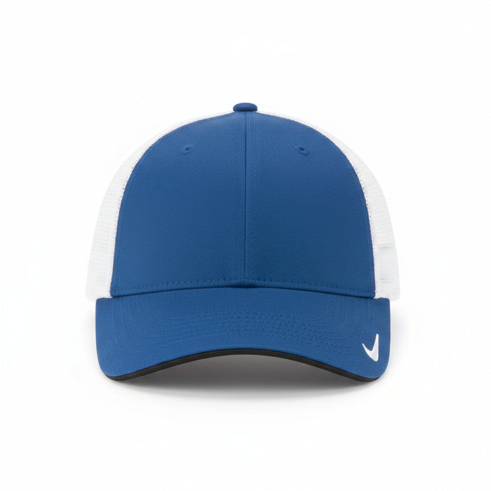 Custom Logo Golf Mid-Profile Mesh Back Cap Nike-Tournamentshowroom.com