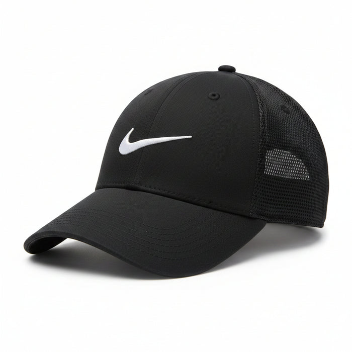 Custom Logo Golf Mid-Profile Mesh Back Cap Nike-Tournamentshowroom.com