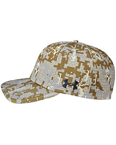 Custom Under Armour Curved Bill Cap - Digi Camou Embroidered with your Logo