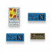Custom Logo Enamel Brass Golf Lapel Pin-Tournamentshowroom.com