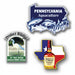 Custom Logo Full Color Golf Pin-Tournamentshowroom.com
