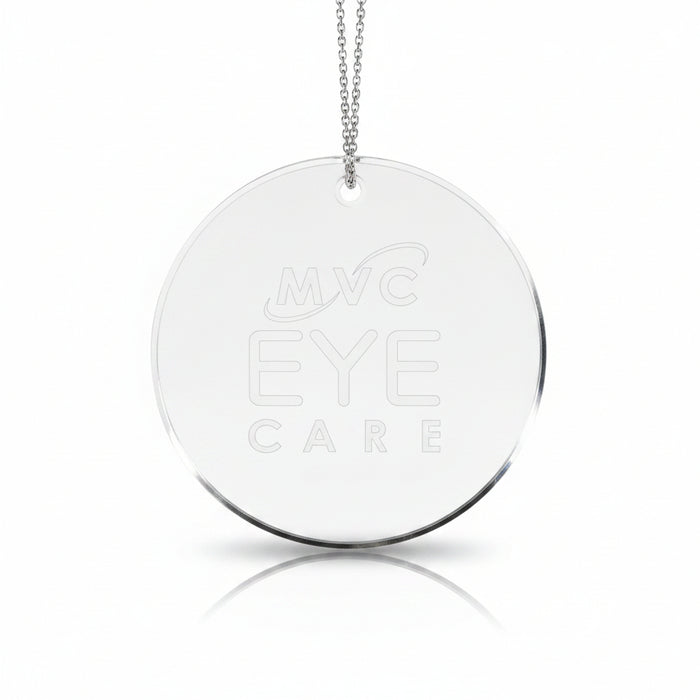 Round Polished Glass Golf Ornament-Tournamentshowroom.com