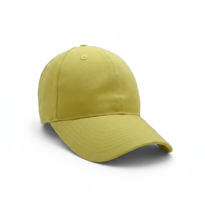 Brushed Cotton Twill Cap w/ Velcro Closure Embroidered with Your Logo-Tournamentshowroom.com