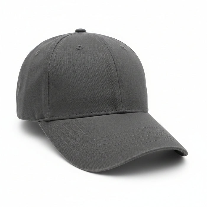 Brushed Cotton Twill Cap w/ Velcro Closure Embroidered with Your Logo-Tournamentshowroom.com