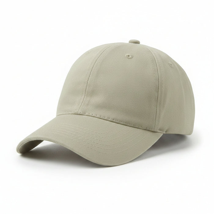 Brushed Cotton Twill Cap with Buckle Closure Embroidered with Your Logo-Tournamentshowroom.com