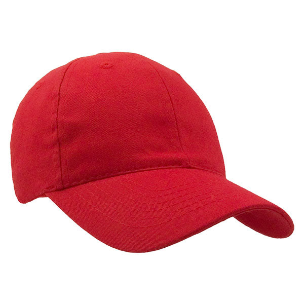 Brushed Cotton Twill Cap with Buckle Closure Embroidered with Your Logo