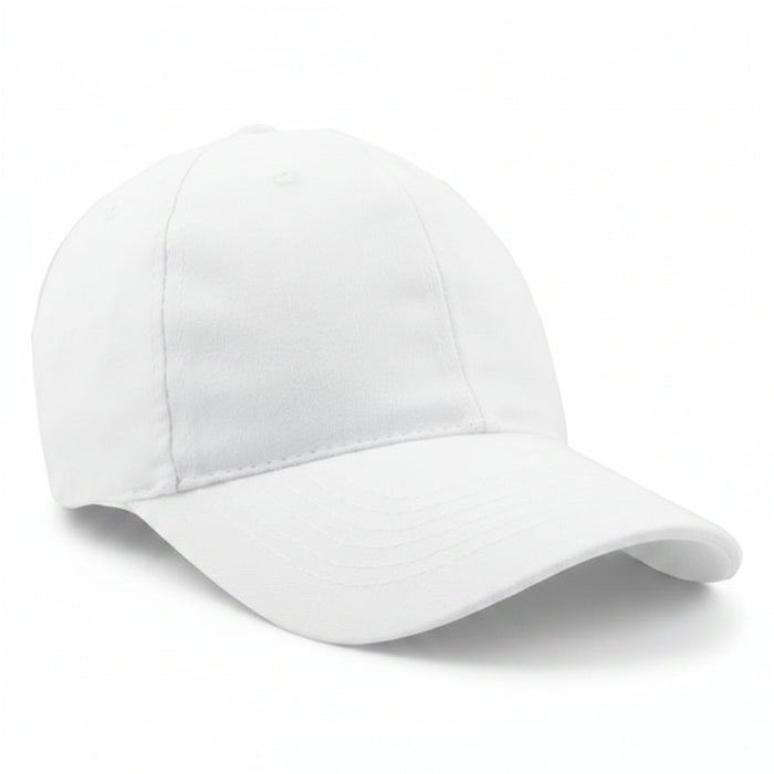 Brushed Cotton Twill Cap with Buckle Closure Embroidered with Your Logo-Tournamentshowroom.com